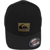 Boné Quiksilver Plate Metalic Patch Preto com Dourado - 2