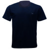 Rx Camiseta Alma De Praia Gola Redonda Lisa Azul Marinho - 1
