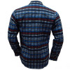 Camisa Mormaii Flanelada Xadrez Azul - 3