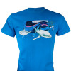 Camiseta Mormaii Shark Attack Azul PROMOÇÃO - 2