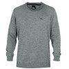 Suéter de Tricot Quiksilver Embroidery Masculino Cinza - Algodão Premium e Logo Bordado - 1