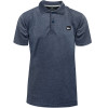 Camisa Polo Quiksilver Transfer Azul Marinho Mescla - 1