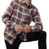 Camisa Quiksilver Flanelada Xadrez Shadown Hanters Marrom - 3