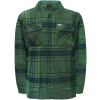 Camisa Rip Curl Flanelada Xadrez Forest Green - 1