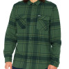 Camisa Rip Curl Flanelada Xadrez Forest Green - 4