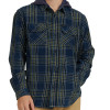 Camisa Rip Curl Flanelada com Capuz Ranchero Navy - 4