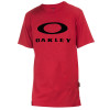 Camiseta Oakley Logo Tee iron red - 1