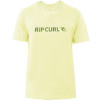 Camiseta Rip Curl New Icon Sphere Lemon Ice - 1