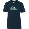 Camiseta Quiksilver Comp Logo Marinho - 1