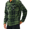 Jaqueta Rip Curl Flanelada Party Pack Fleece Shirt Dark Olive - 3