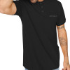 Camisa Polo Rip Curl Basic Brand Blade Black - 3