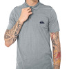 Camisa Polo Quiksilver Embroidery Piquet Cinza Mescla - 3