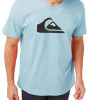 Camiseta Quiksilver Comp Logo Color Azul Claro - 3