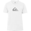 Camiseta Quiksilver Metal Comp Branca e Prateada - 1