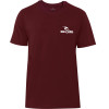 Camiseta Rip Curl Brand Stack Grape Wine - 1