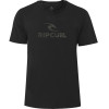 Camiseta Rip Curl Icon Logo Tee Black - 1