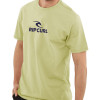 Camiseta Rip Curl Icon Tee Vintage Yellow - 3