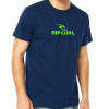 Camiseta Rip Curl Icon Washed Navy - 3