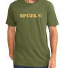 Camiseta Rip Curl New Icon Tee Washed Moss - 3