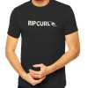 Camiseta Rip Curl New Icon Tee Black - 3