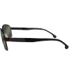 Óculos Carrera 8037/S 003 Matte Black/Lente Verde Polarizada - 3