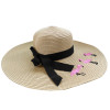 Chapéu Sombrero Alma de Praia Flamingo Khaki - 1