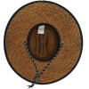 Chapéu de Palha Rip Curl Icons Straw Hat Brown - 4