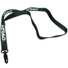 Chaveiro Oakley Wanderlust Lanyard Cinza Com Branco - 3