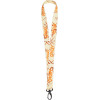 Chaveiro Oakley Wanderlust Lanyard Amarelo Com Laranja - 1