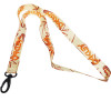 Chaveiro Oakley Wanderlust Lanyard Amarelo Com Laranja - 3