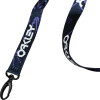 Chaveiro Oakley Lanyard Preto Com Lilas - 4