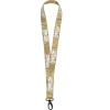 Chaveiro Oakley Wanderlust Lanyard Khaki Com Branco - 1