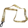 Chaveiro Oakley Wanderlust Lanyard Khaki Com Branco - 3