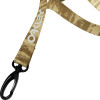 Chaveiro Oakley Wanderlust Lanyard Khaki Com Branco - 4