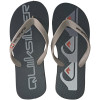 Chinelo Quiksilver Molokai Three Logo Preto - 1