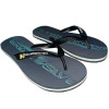 Chinelo Quiksilver Molokai Wordblock Preto - 2