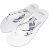 Chinelo Reserva Pica Pau Distortion Lines Original Branco - 2