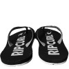 Chinelo Rip Curl Pipeline Soft Black Grey - 5