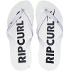 Chinelo Rip Curl Pipeline Soft White Black - 1