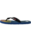 Chinelo Quiksilver Molokai Slab Stripe Marinho - 3