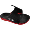 Chinelo Oakley Break Slide Black Red - 6