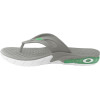 Chinelo Oakley Killer Point Grey White - 3