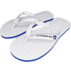 Chinelo Quiksilver Molokai Debossed Branco e Azul - 2