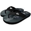 Chinelo Quiksilver Layback Preto Signature White - 2