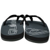 Chinelo Quiksilver Layback Preto Signature White - 4