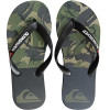 Chinelo Quiksilver Molokai Division Verde Militar - 1