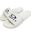 Chinelo Oakley Malibu Bark Arctic White - 1