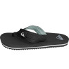 Chinelo Quiksilver Layback Ocean II Cinza - 3