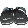 Chinelo Quiksilver Layback Ocean II Cinza - 4