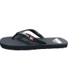 Chinelo Quiksilver Molokai Word Preto e Branco - 3